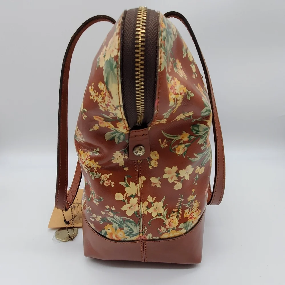 🔥Gorgeous Leather Patricia Nash Rochelle Satchel Shoulder Bag